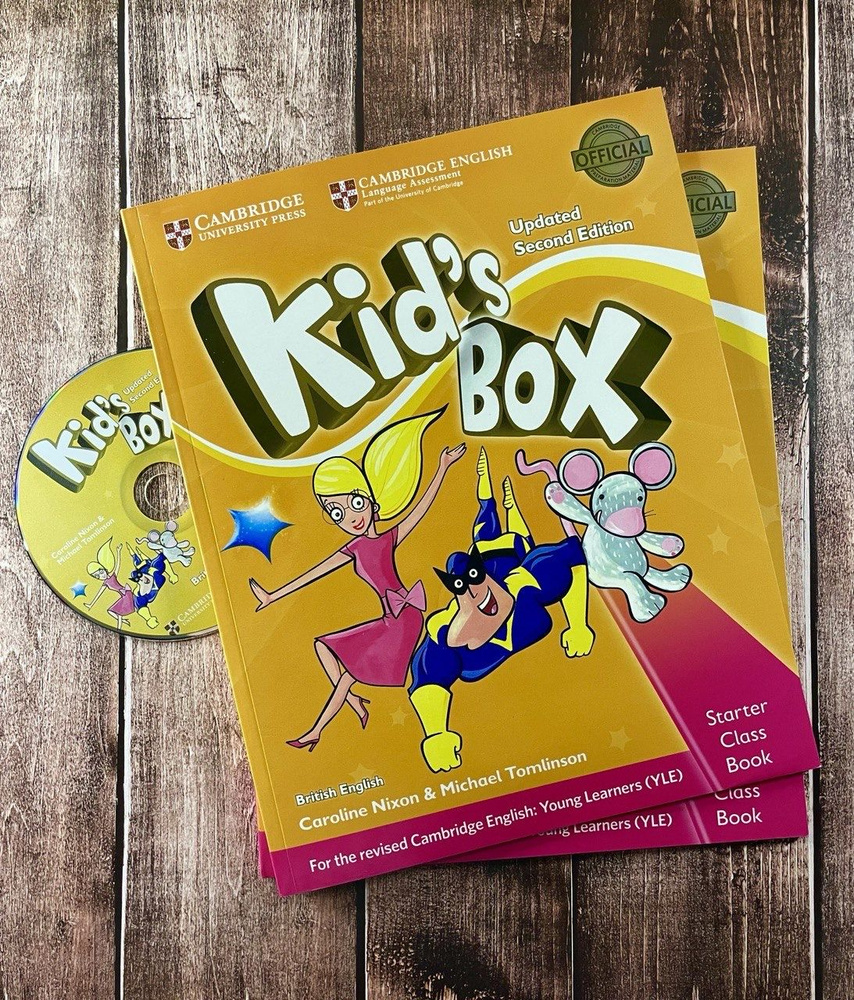 Kids Box starter (Second Edition Updated) Учебник+CD