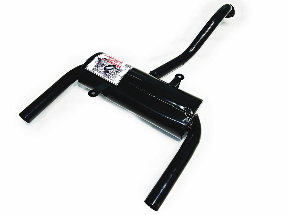 Глушитель основной раздвоенный без насадок "Stinger Sport" для ВАЗ 2101 ...