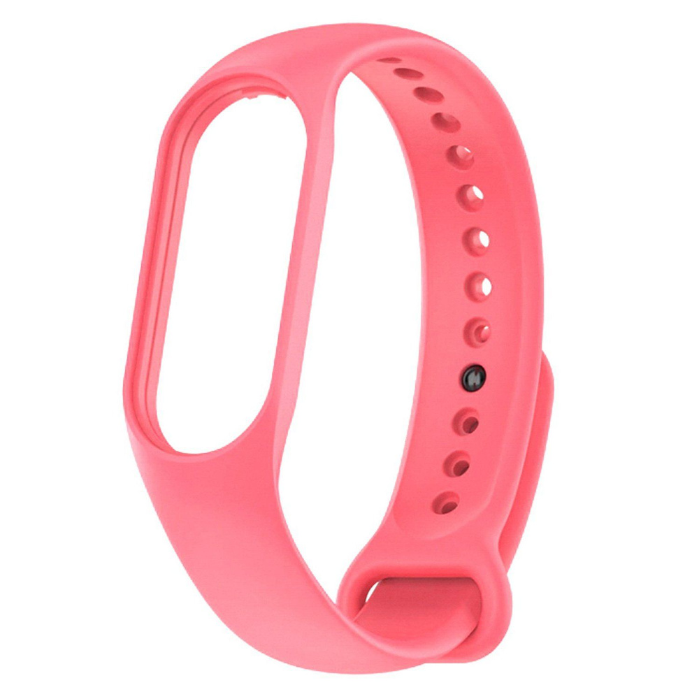 Ремешок для Xiaomi Mi Band 7 силиконовый <розовый> #1