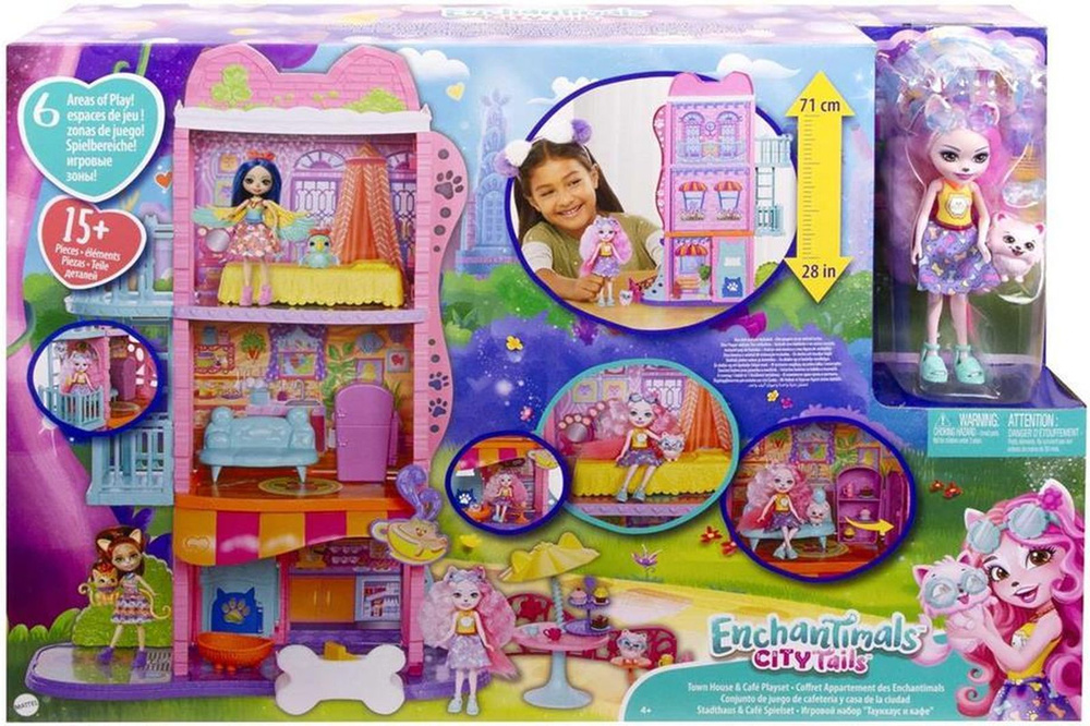 Mattel Enchantimals City Tails HHC18