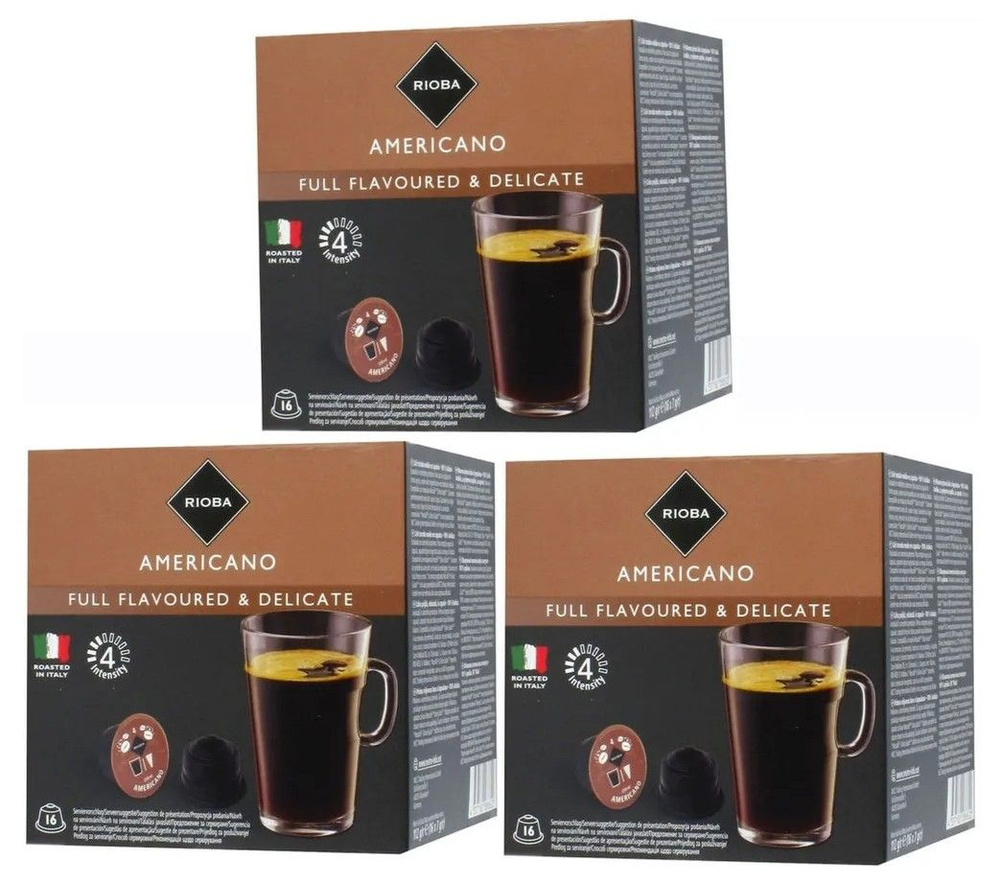 Кофе в капсулах Rioba Dolce Gusto Americano, 48 порций #1
