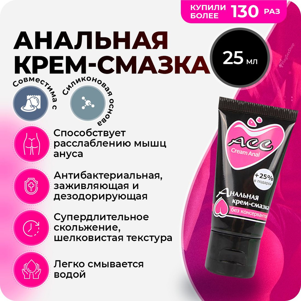 Анальная крем-смазка Биоритм Creamanal АСС, 25 гр. #1