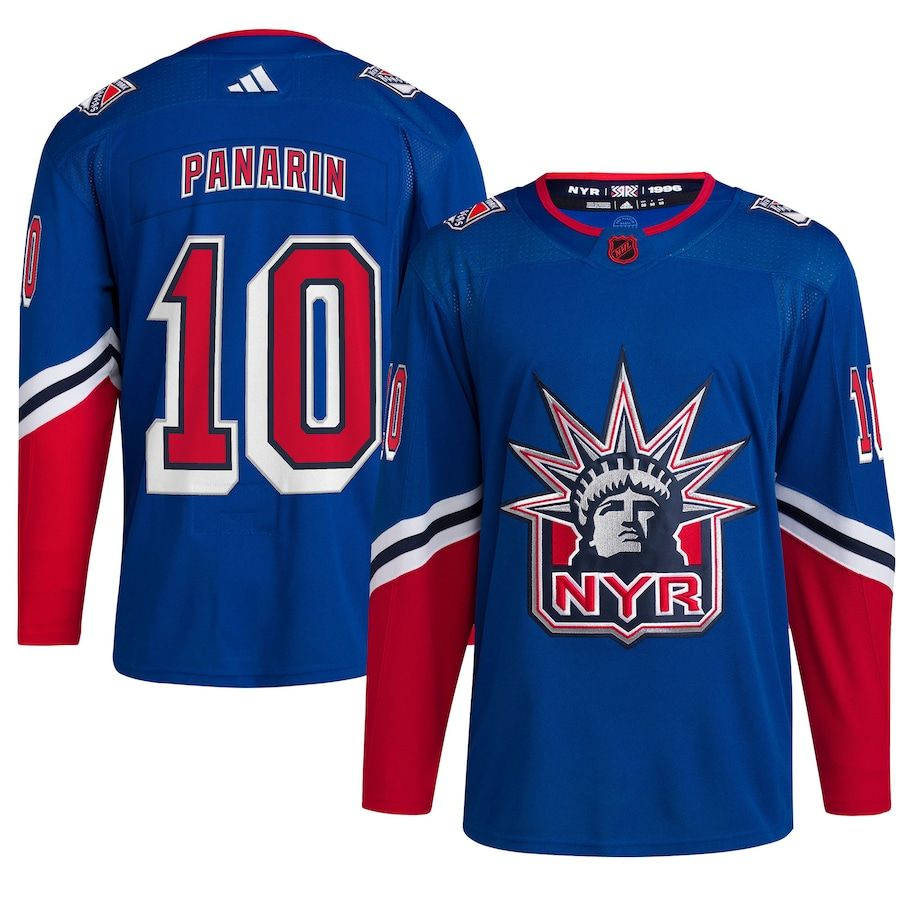 NHL джерси хоккейная Нью-Йорк Рейнджерс New York Rangers Jersey Artemi Panarin 10 Арутеми Панарин  #1