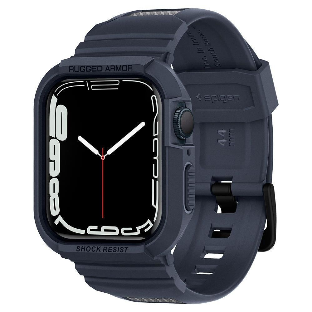 Чехол с ремешком Spigen на Apple Watch (45/44 mm) (ACS00819) Rugged Armor Pro / Спиген для Эпл Вотч Противоударный, #1