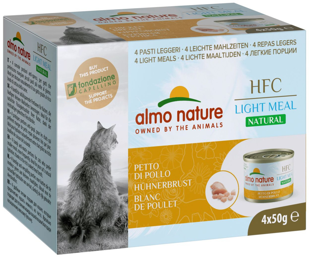 Корм Almo Nature Natural Light Meal Chicken Breast (набор ...