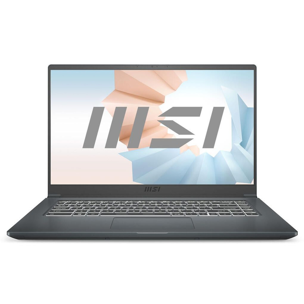 MSI Modern 14 B11MOU-1227XRU Ноутбук 14", Intel Core i3-1115G4, RAM 8 ГБ, SSD 256 ГБ, Intel UHD Graphics, #1