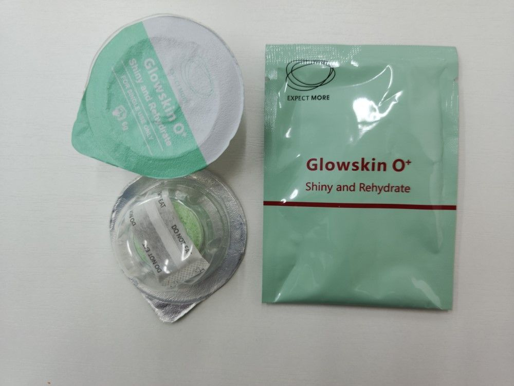 Kit набор для аппаратной карбокситерапии Glowskin 0+ (Shiny and Rehydrated) увлажнение  #1