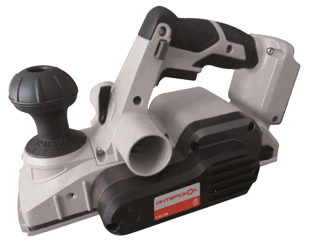 Рубанок бесщеточный аккум. Интерскол РА-82/18В Li-ion АПИ (картон, без ...