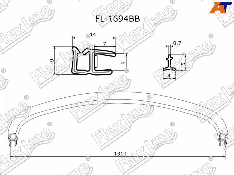 Уплотнитель лобового стекла для Форд Фокус 2 2005-2008, Ford Focus 2 ...