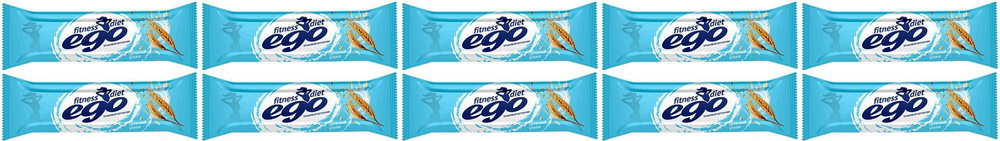 Батончик злаковый Ego fitness мультизлак с витаминами-минералами, комплект: 10 упаковок по 27 г  #1