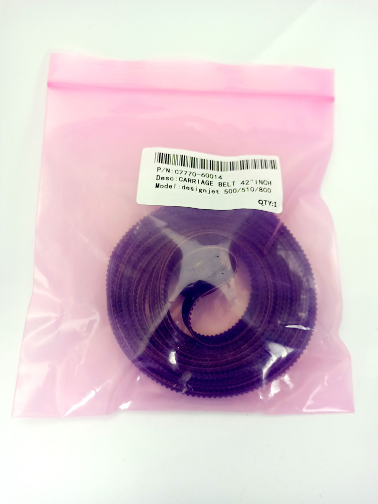 (C7770-60014) Ремень каретки с роликом натяжителя для HP DesignJet 500 ...