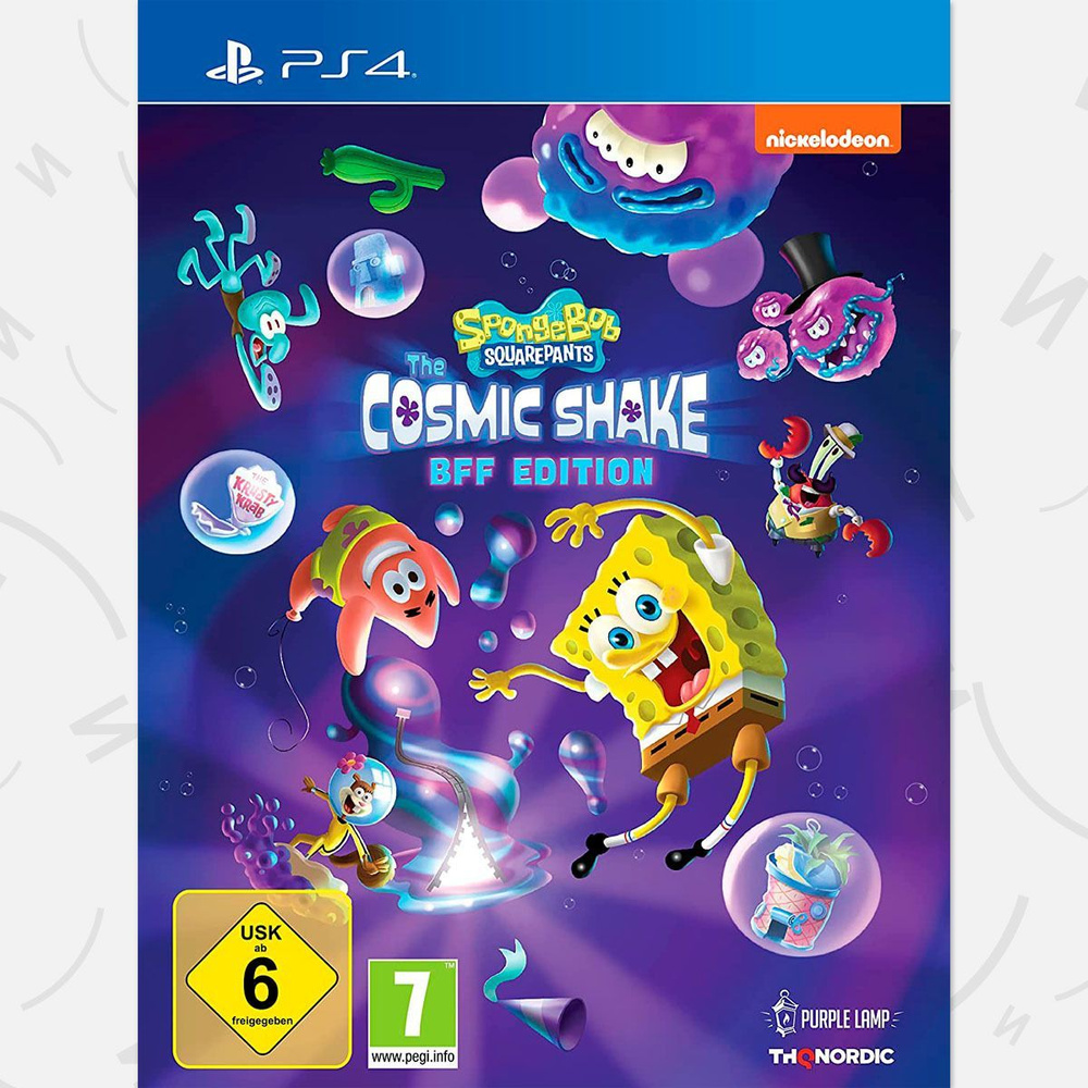 Игра SpongeBob SquarePants: The Cosmic Shake BFF Edition [PS4, русские  субтитры] (PlayStation 4, Русские субтитры) купить по низкой цене с  доставкой в интернет-магазине OZON (961162236)