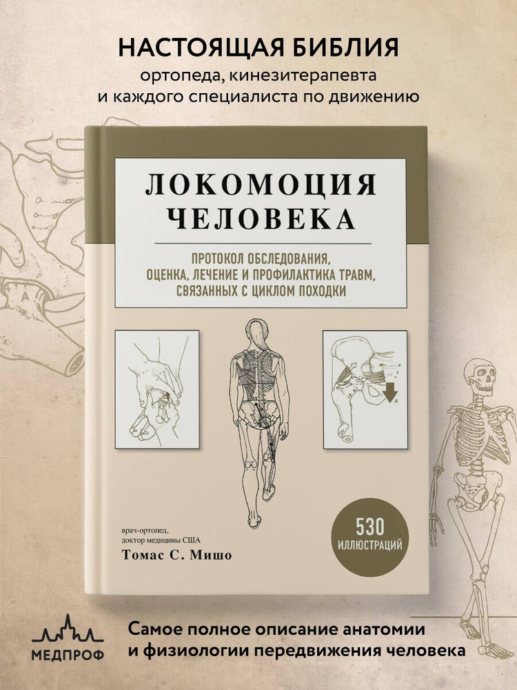 Локомоция человека. Протокол обследования, оценка, лечение и профилактика травм, связанных с циклом походки #1