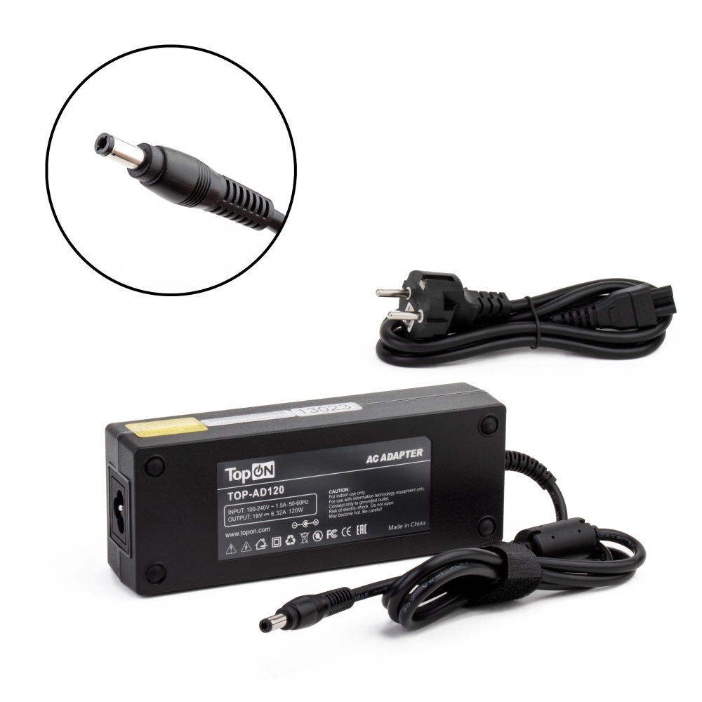 Блок питания (зарядка) для Asus 19V 6.32A (штекер 5.5x2.5 мм). PN: ADP ...