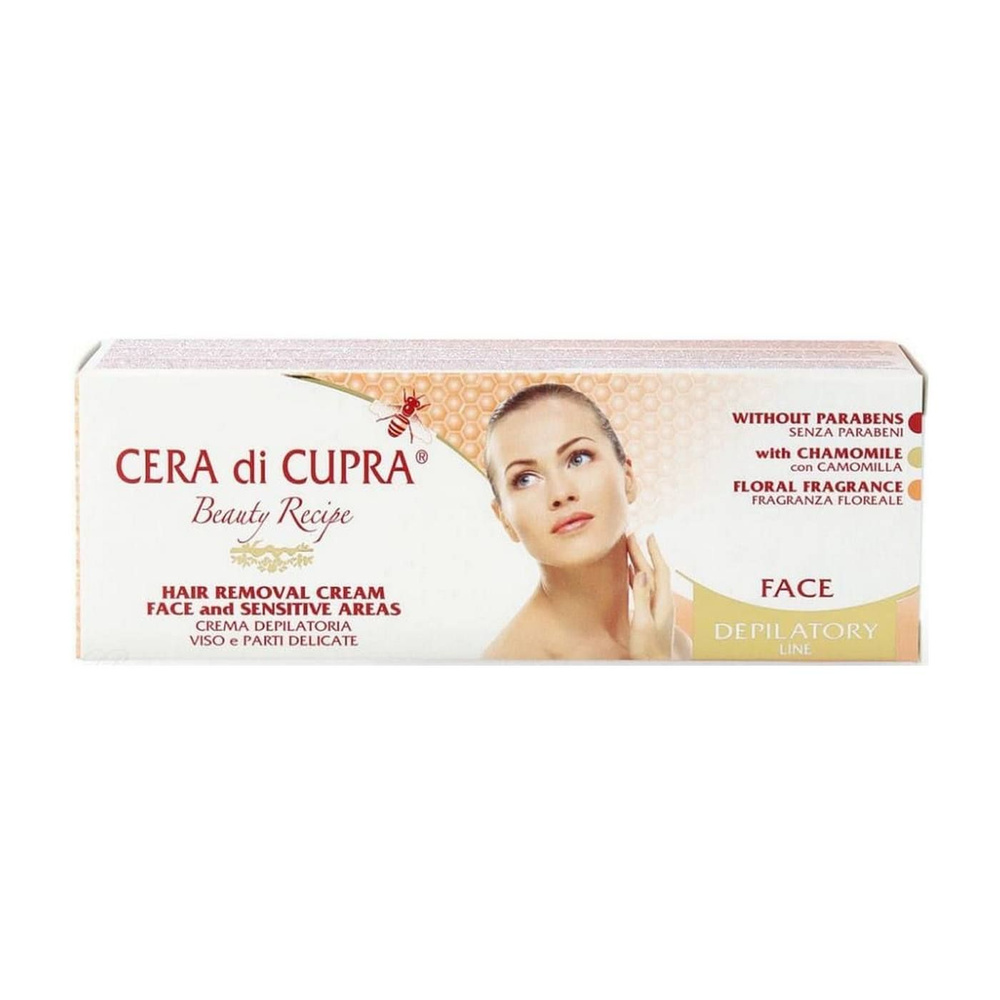 Cera di Cupra Hair Removal Cream Face & Sensetive Areas Крем для депиляции лица и чувствительных зон #1