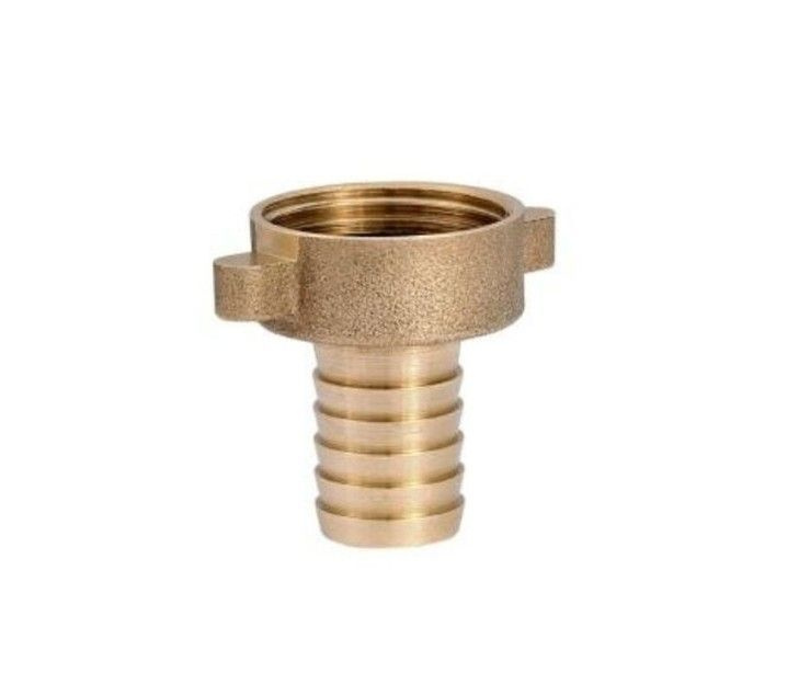 Штуцер с накидной гайкой (фитинг латунный резьбовой) 1" х 25мм, 1 шт ...