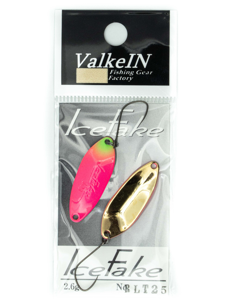 Колеблющаяся блесна ValkeIn Ice Fake, 2.6 гр, 29 - описание, характеристики