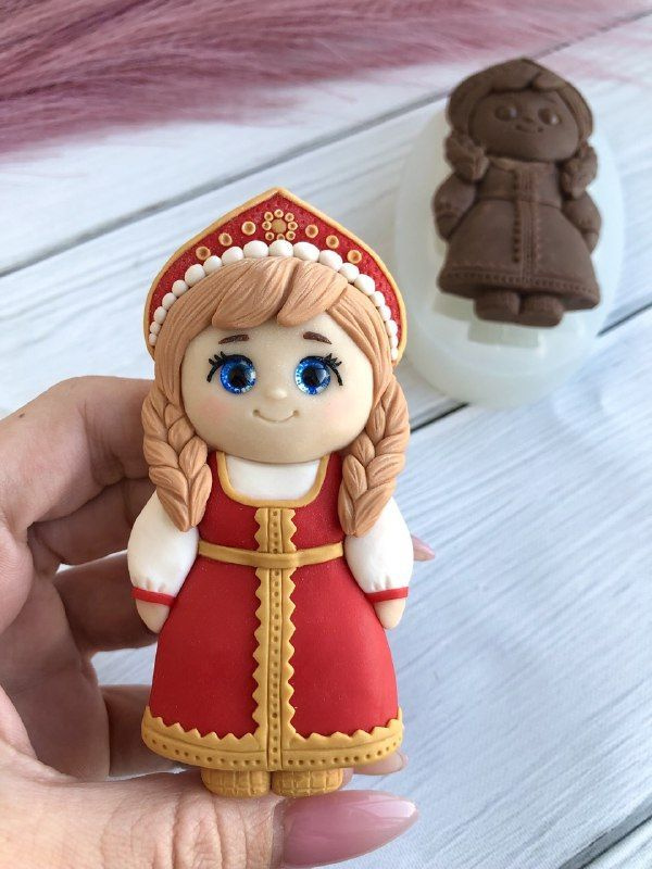 Молд силиконовый "Девочка" для шоколада купить на OZON по низкой цене ...