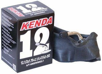 Камера велосипедная KENDA 12"х1.75-2.125 (47/62-203) ниппель 45 автониппель 5-511803  #1