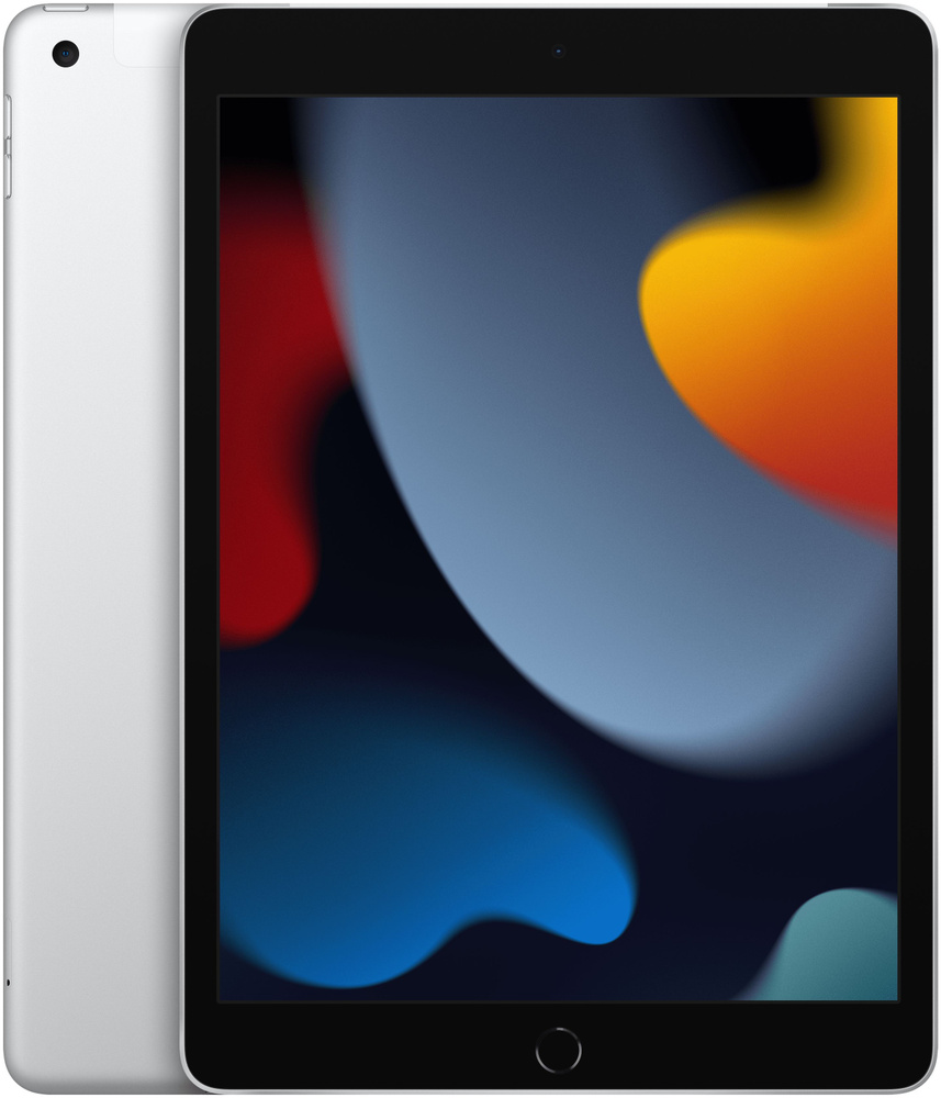 Планшет Apple iPad 10.2 (2021) 256GB Wi-Fi + Cellular Global, Silver #1