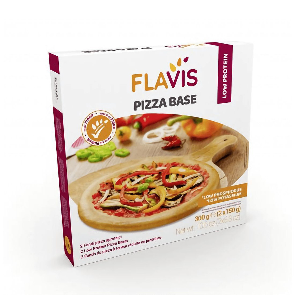 Основы для пиццы с низким содержанием белка Pizza Base, т.м. FLAVIS, 300 г  #1