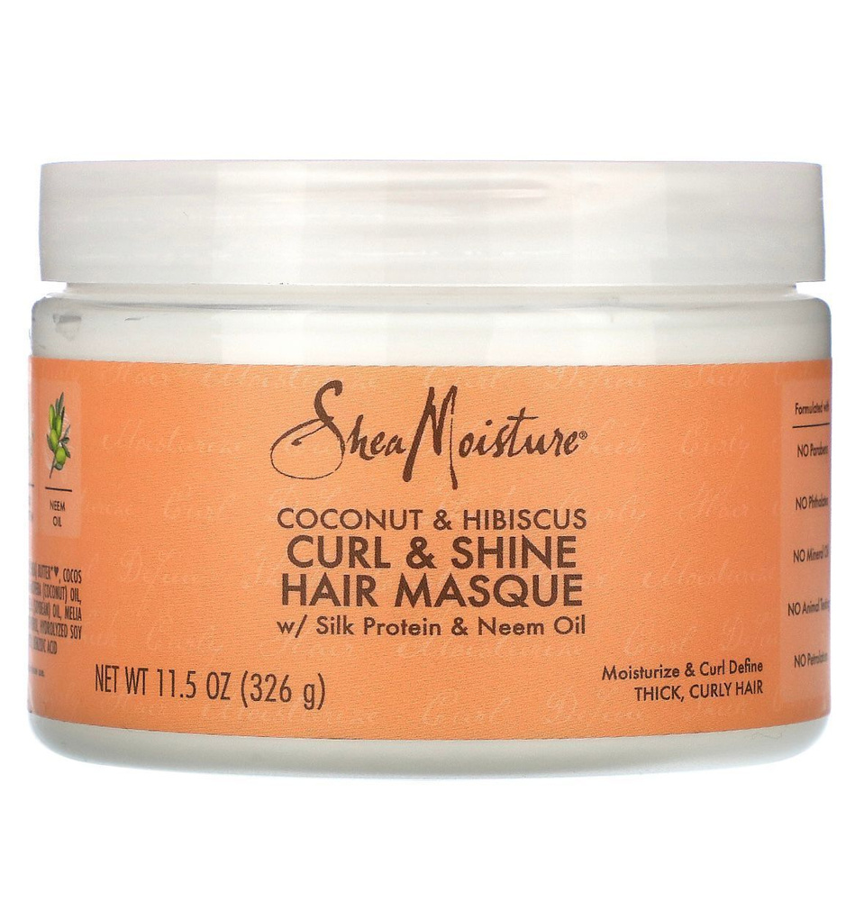 Shea Moisture Маска для волос, 326 мл  #1