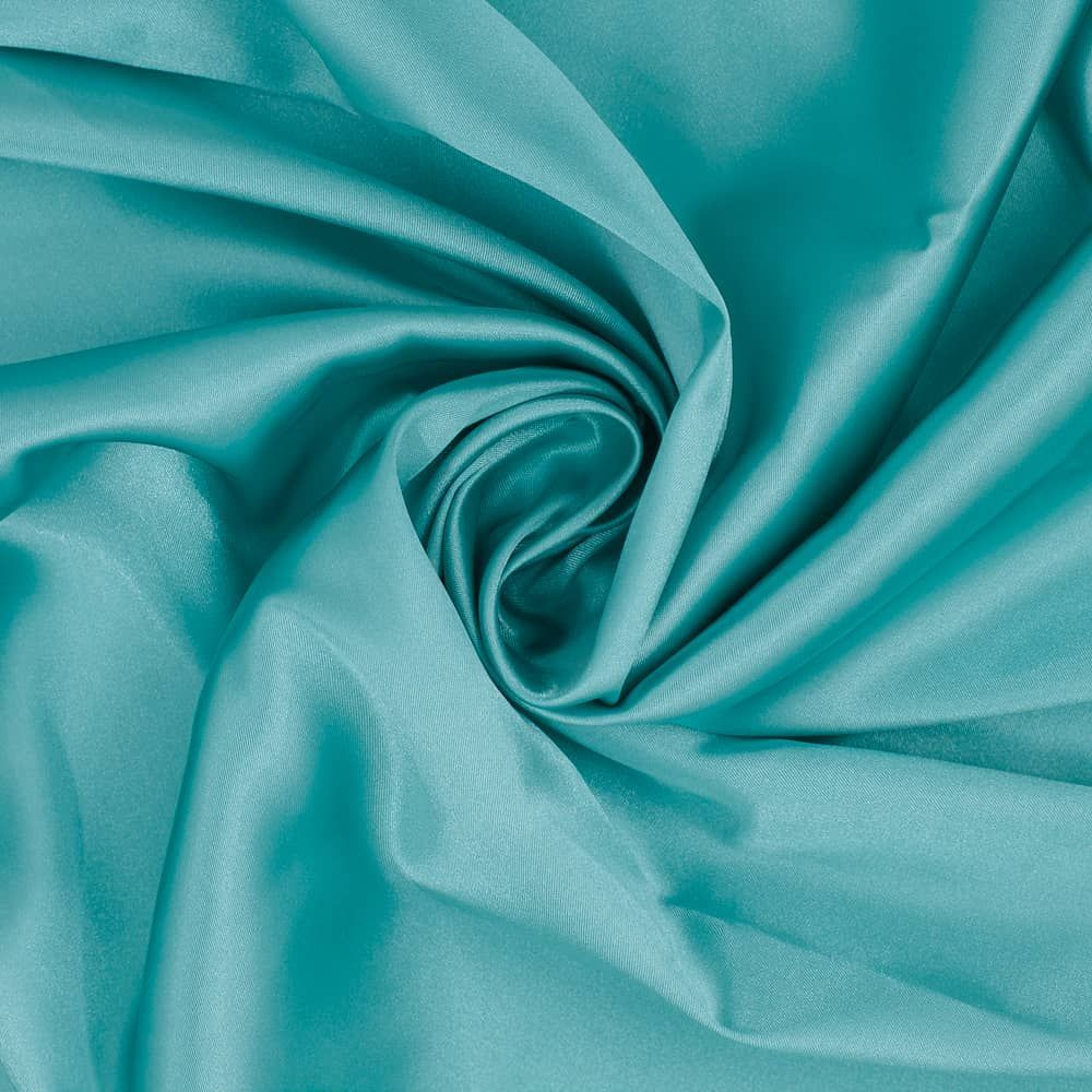 Ткань подкладочная, атлас, однотонная, ментол, 1 метр - купить с ...