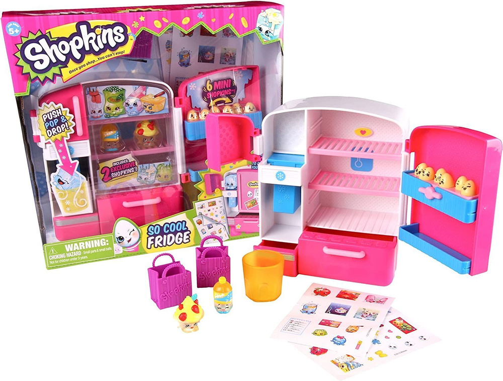 Shopkins sales fridge playset