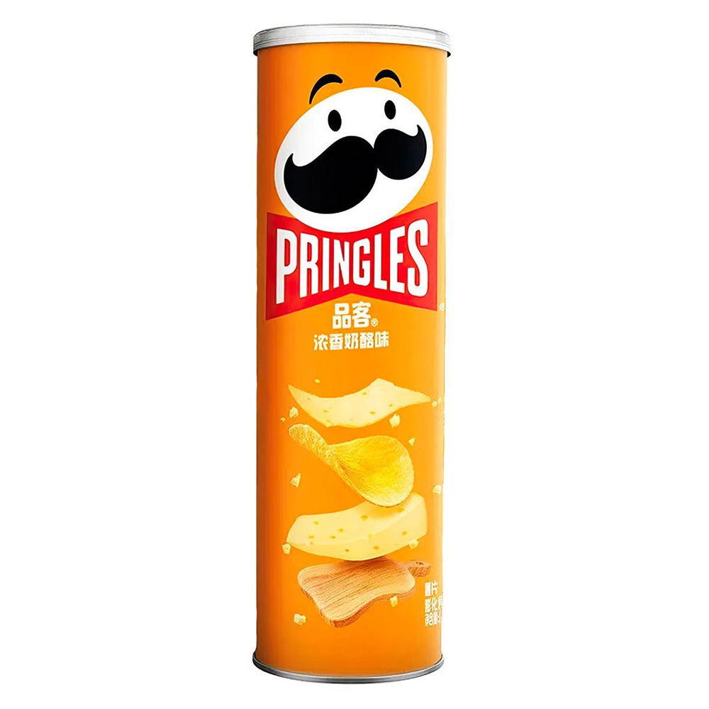 Картофельные чипсы Pringles Strong Cheese со вкусом сыра (Китай), 110 г  #1