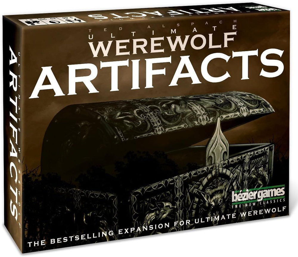 Настольная игра Ultimate Werewolf. Artifacts. 2nd Edition / Абсолютный  Оборотень. Артефакты. 2е издание на английском языке