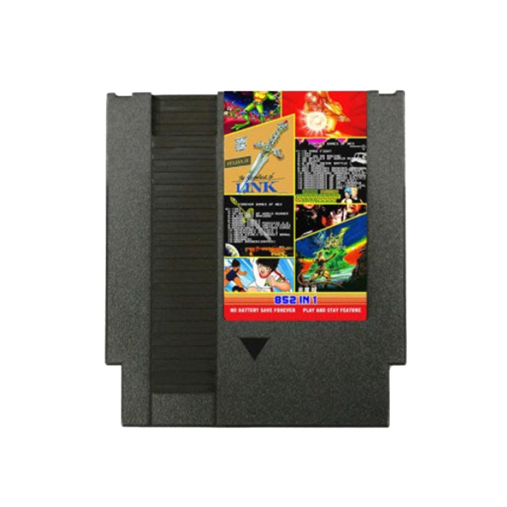 совместим с игровым картриджем GAMES OF NES 852-в-1 (405+447), черный -  купить с доставкой по выгодным ценам в интернет-магазине OZON (1441059098)