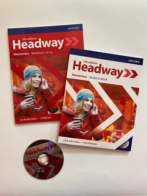 Headway Elementary (5th Edition): Учебник + Рабочая Тетрадь + Диск.