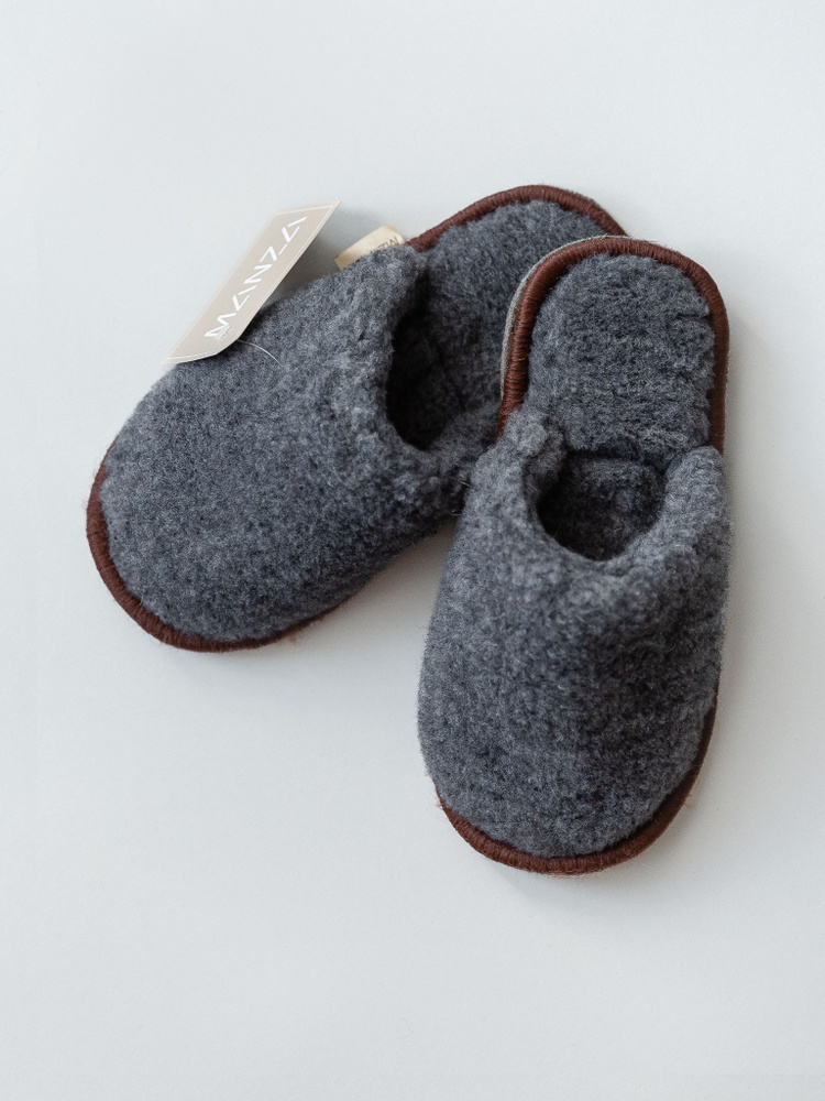 Тапочки Manza Тапочки тапки мужские домашние из овечьей шерсти на ...