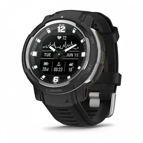 Garmin Умные часы Instinct Crossover Standard Edition, 45mm, Black #1