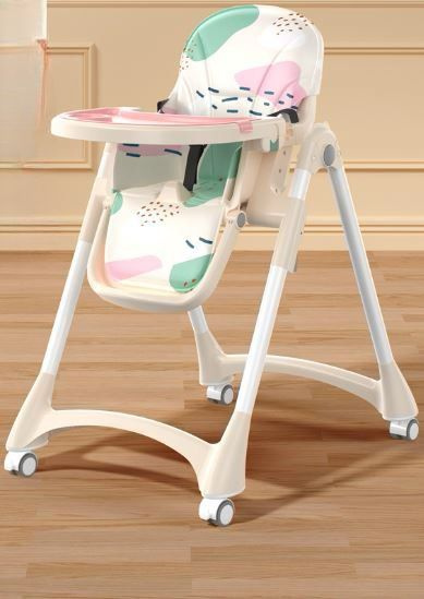 Стульчик для кормления детский, складной, столик со стулом на колесиках ...