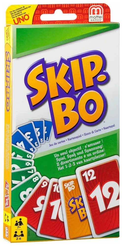 Карточная игра SKIP-BO #1