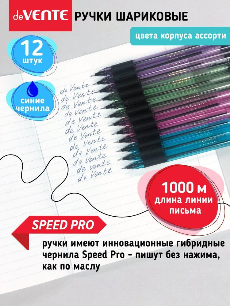 Ручки шариковые синие эстетичные красивые канцелярские набор - купить с ...