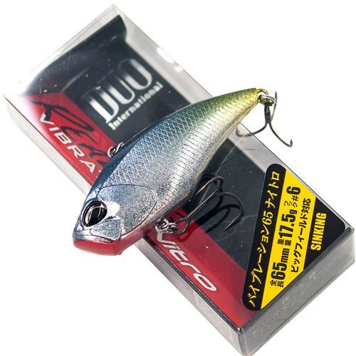 Раттлин DUO REALIS VIBRATION 65 NITRO 17.5g цвет ССС3316 GLITTER SHAD #1