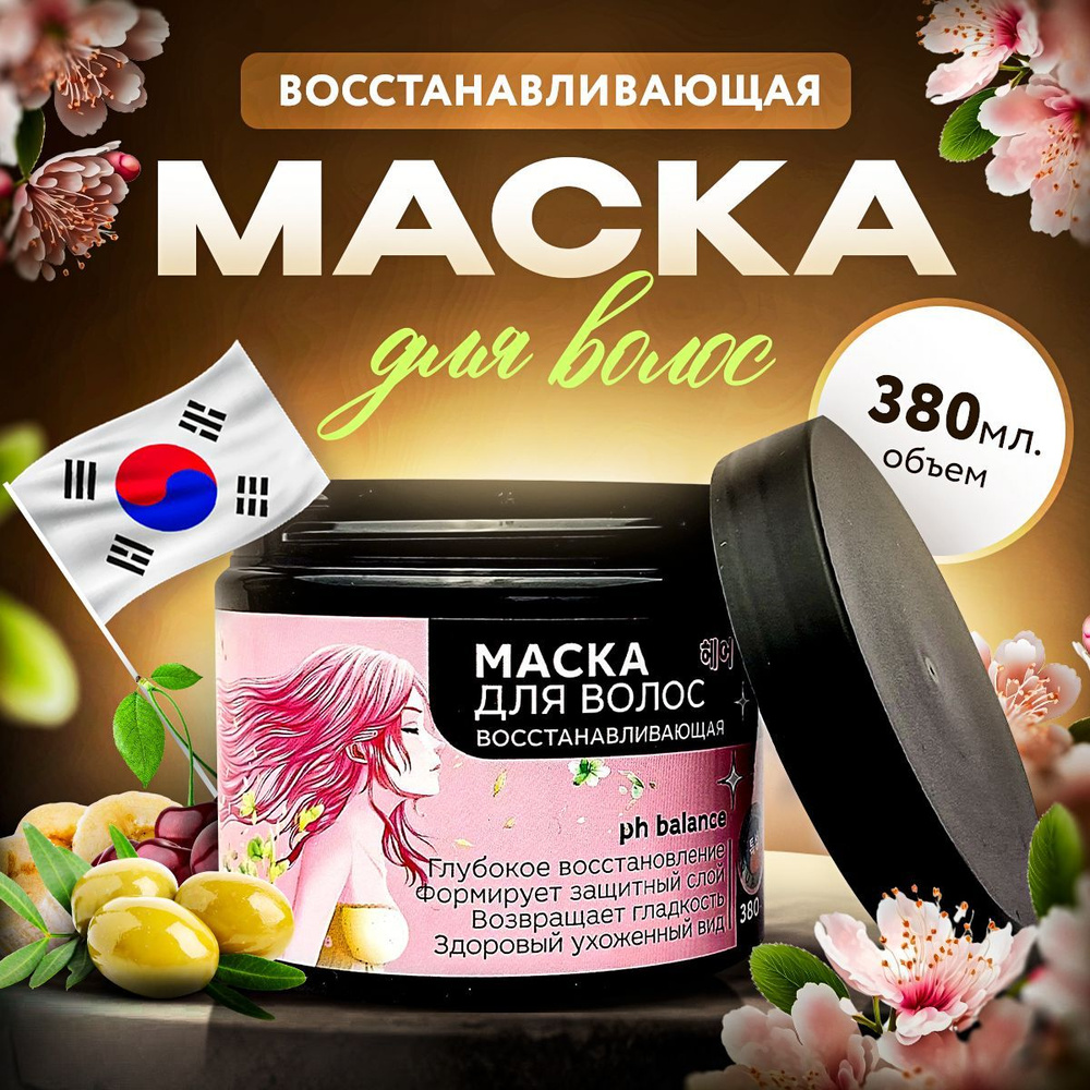 Увлажняющая маска с маслом авокадо и восстанавливающая с протеинами шелка для сухих и поврежденных волос