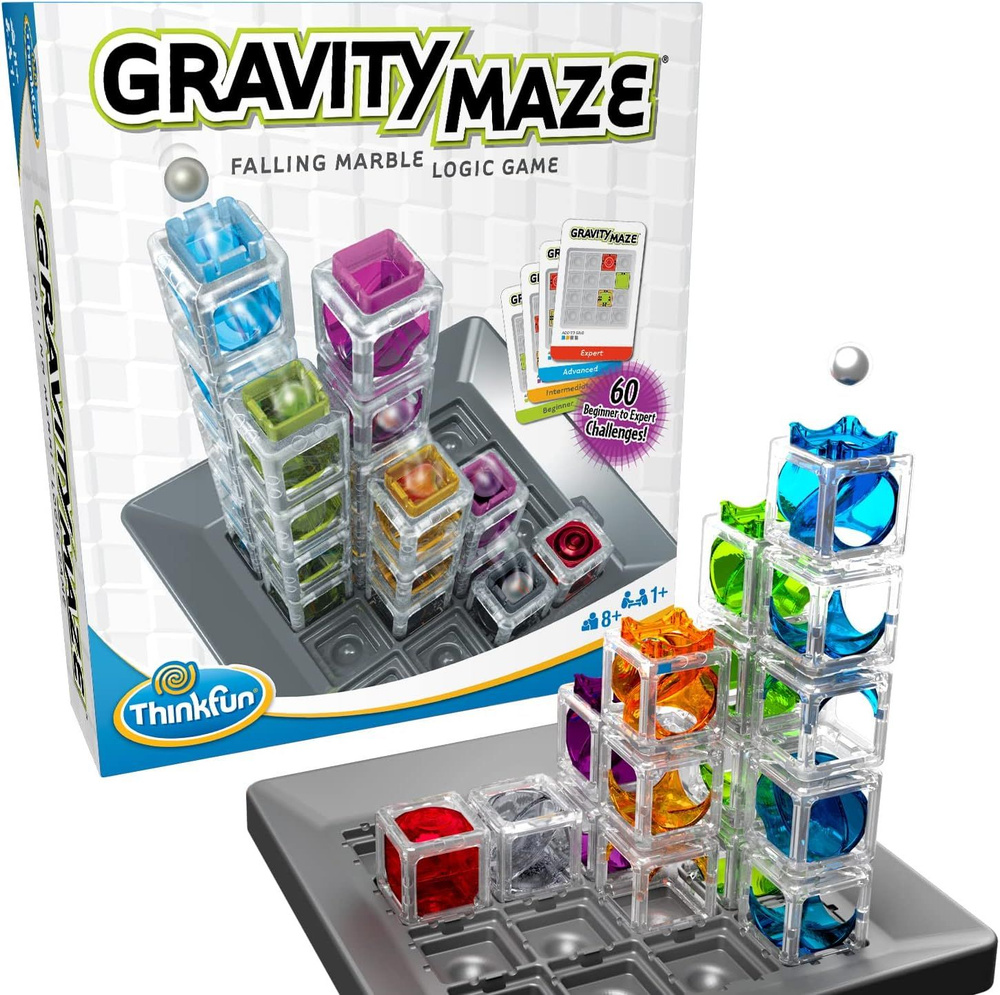 Настольная игра головоломка Умная игра Gravity maze marble running  brain,Магнитный конструктор 3D кубикидля мальчиков и девочек в возрасте от  8 лет и старше - купить с доставкой по выгодным ценам в интернет-магазине