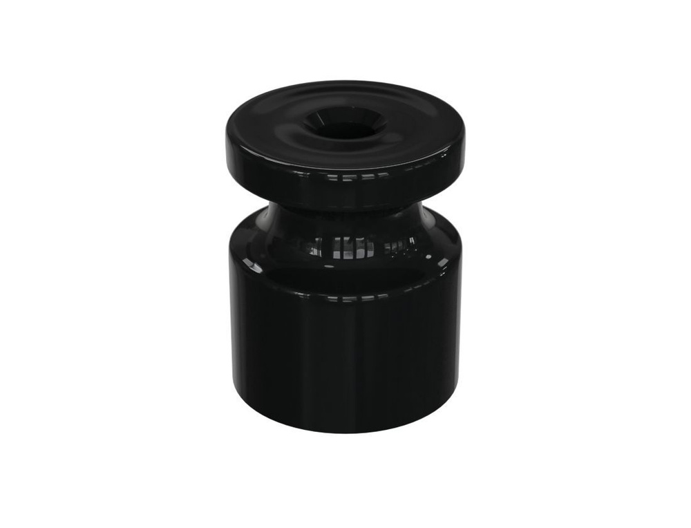 Изолятор универсальный пластиковый 20х24 мм для наружного монтажа витого провода, черный (упаковка 100 #1