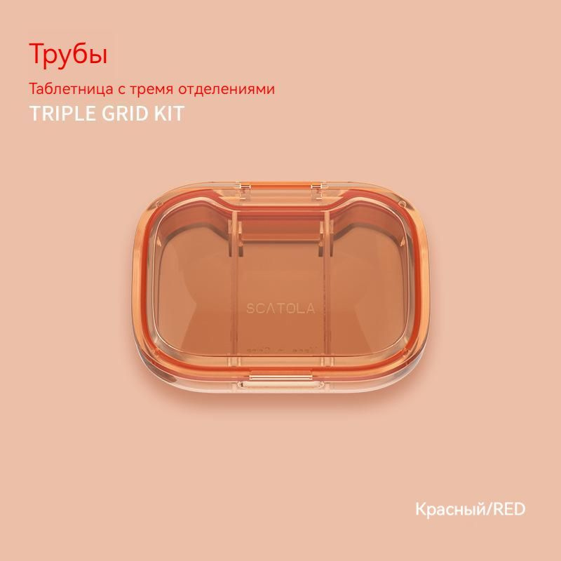 Портативная пылезащитная герметичная маленькая аптечка, коробка для ...