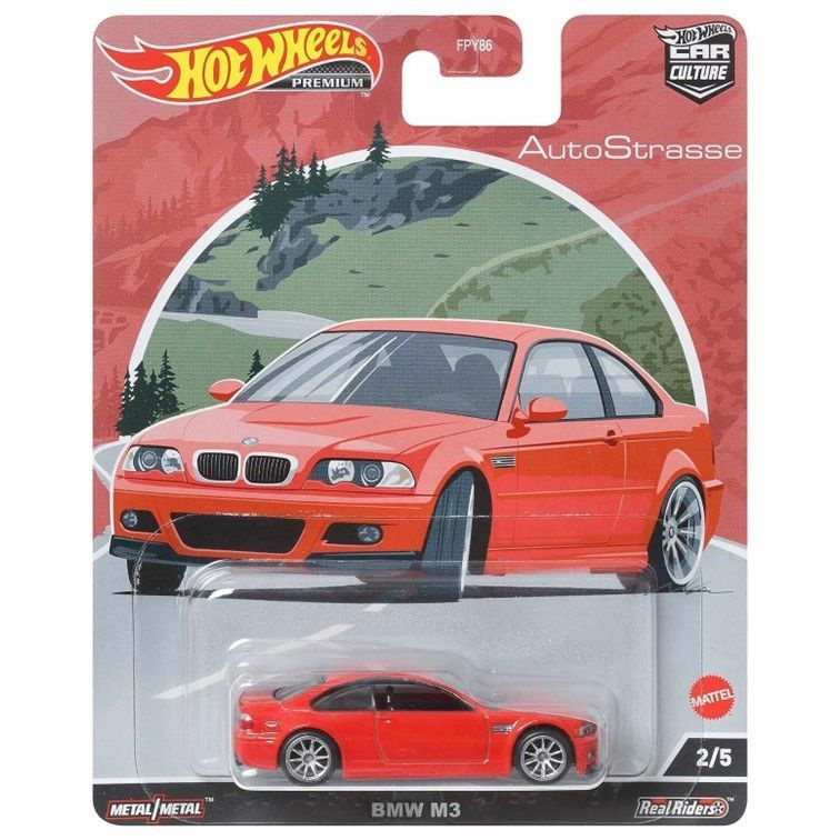 HCK19 Машинка металлическая игрушка Hot Wheels Premium Car Culture коллекционная модель премиальная BMW #1