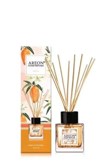 Освежитель (ароматизатор) бытовой диффузор жидкий AREON HOME PERFUME STICKS GARDEN Манго  #1