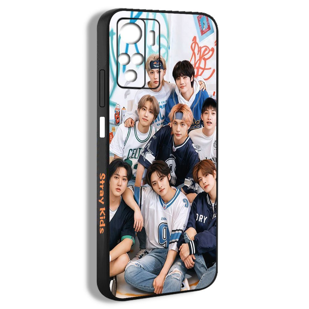 Чехол для смартфона Подходит для Xiaomi Redmi Note 10 4G Группа Stray Kids  SKZ Бродячие дети альбом - купить с доставкой по выгодным ценам в интернет- магазине OZON (1145258075)