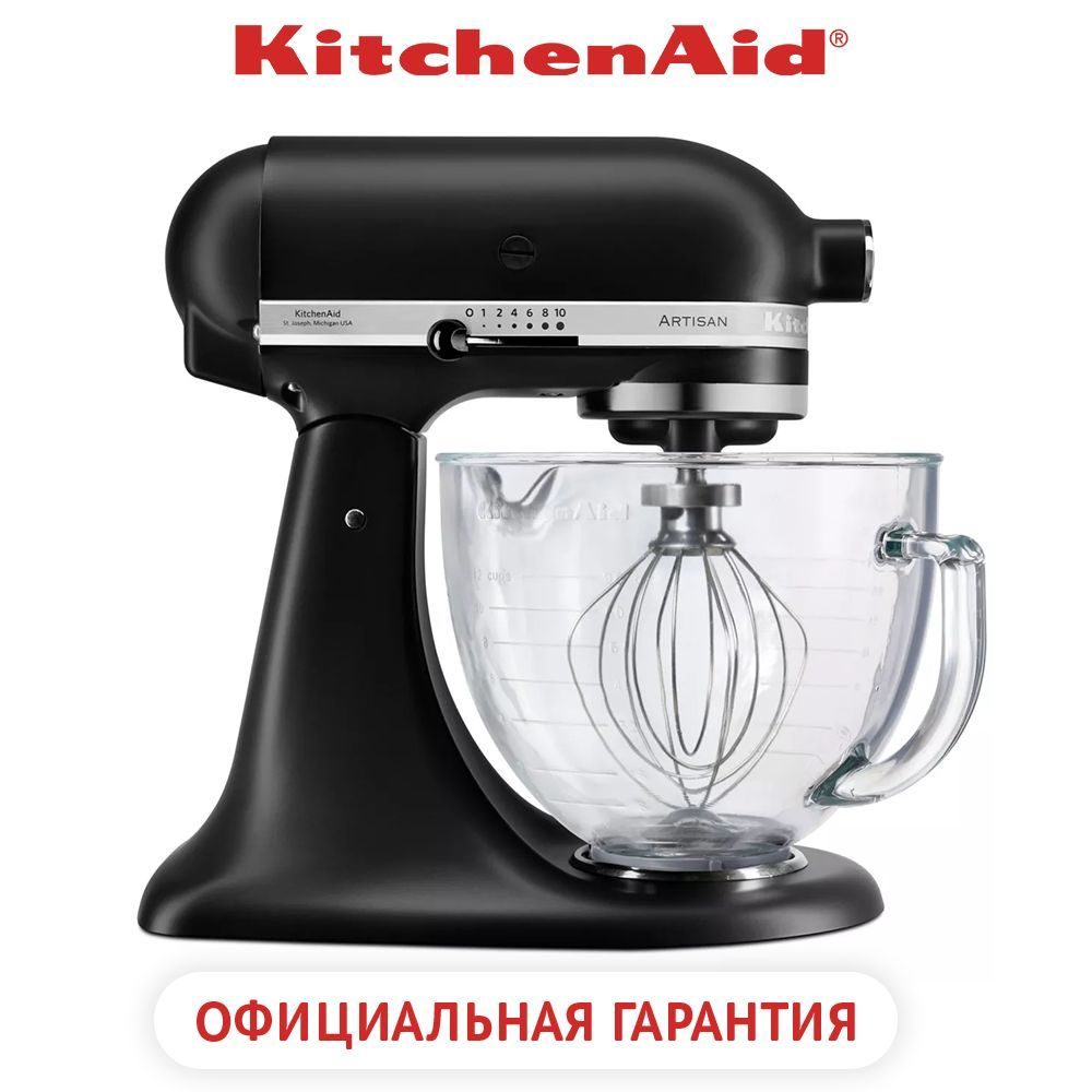 Стационарный Миксер KitchenAid 5KSM156HM, 300 Вт - купить по низким ценам в  интернет-магазине OZON (1137981967)