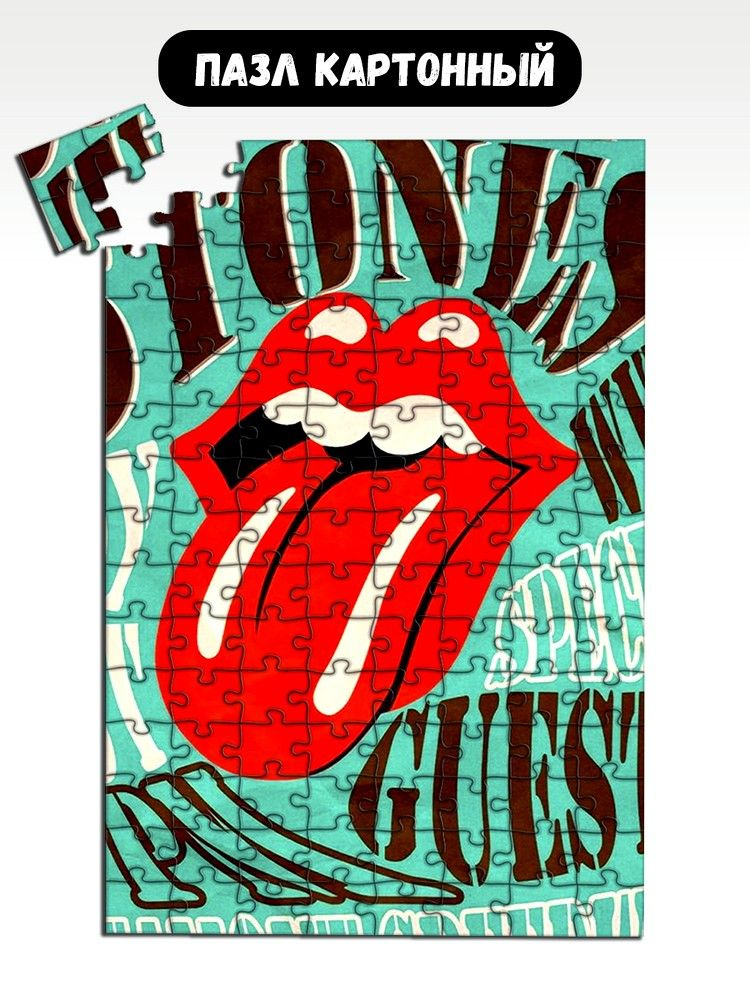 Пазл картонный 29x20 см музыка rolling stones (роллинг стоунс, рок, метал,  панк) - 18276 - купить с доставкой по выгодным ценам в интернет-магазине  OZON (1148247291)