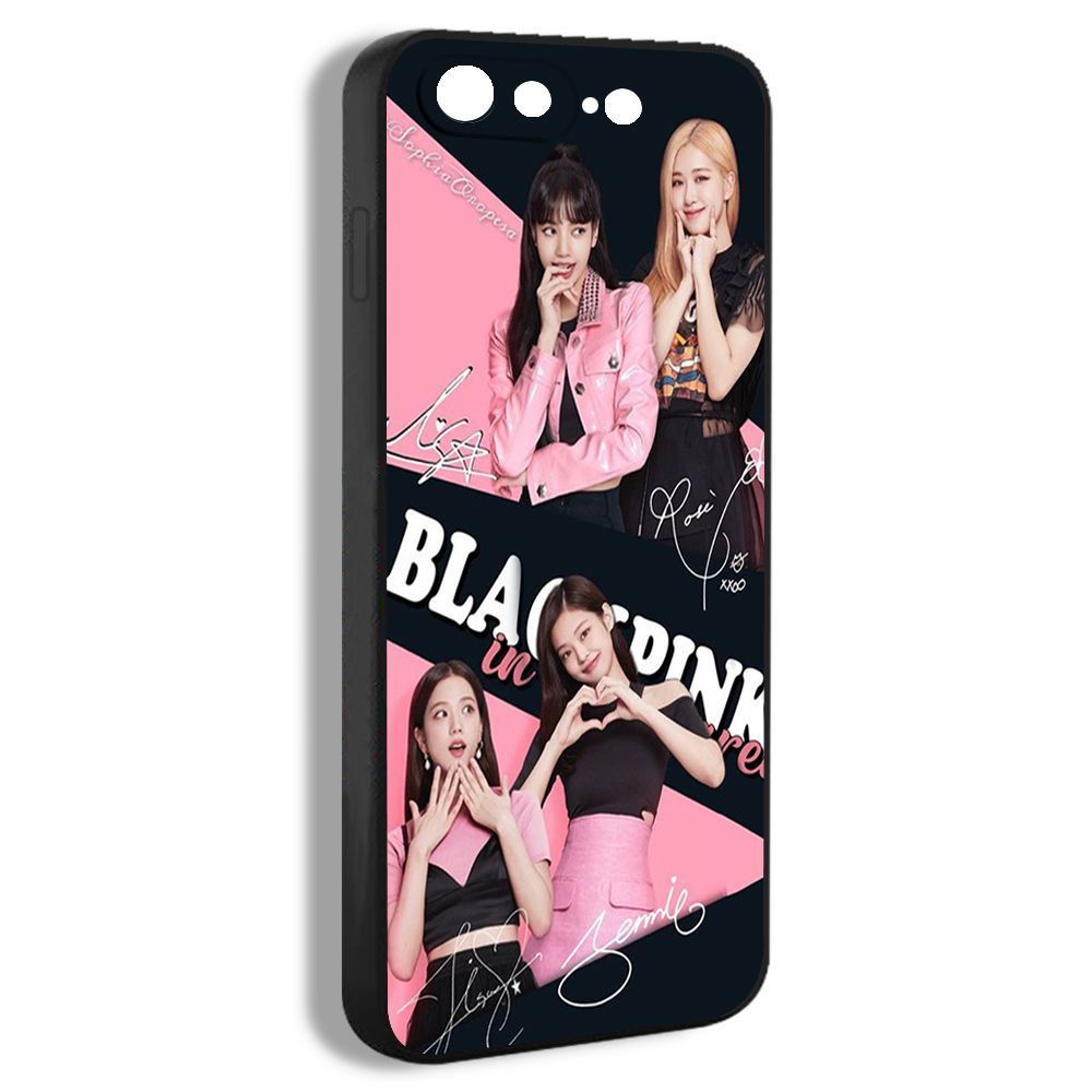 чехол для смартфона Подходит для iPhone 7 Plus Группа Блэк Пинк участницы  BLACKPINK EDV69 - купить с доставкой по выгодным ценам в интернет-магазине  OZON (1158922784)