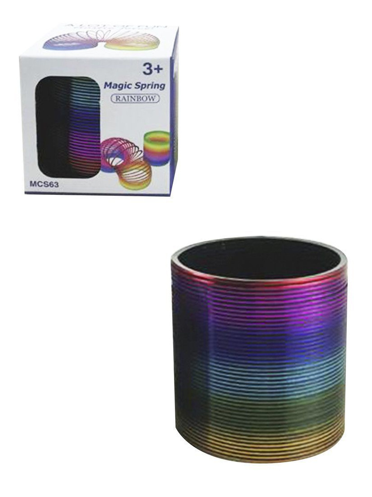 Радуга пружинка игрушка-слик детская - купить с доставкой по выгодным ...