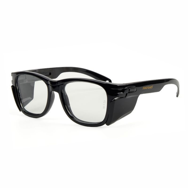 Очки защитные РОСОМЗ О34 PROGRESS (M) прозрачные, минеральное стекло, очки строительные, арт. 13410  #1